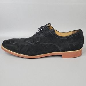 Mivano Italia Dress Shoes Men’s Size 13 Black Suede Leather Lace Up Comfort